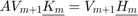 $A V_{m+1} \underline{K_m} = V_{m+1} \underline{H_m}$